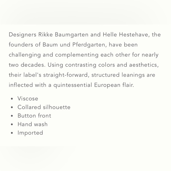 Anthro Pferdgarten Floral Black Button-Up Blouse - Picture 4 of 12